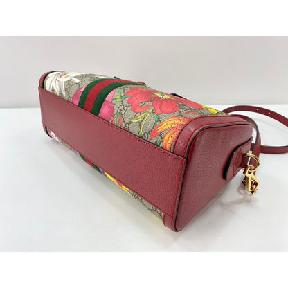 Gucci Handbag Leather 2-Way Ophidia GG Flora — view 7