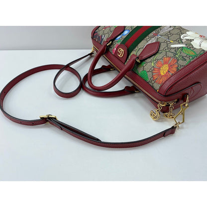Gucci Handbag Leather 2-Way Ophidia GG Flora — view 3