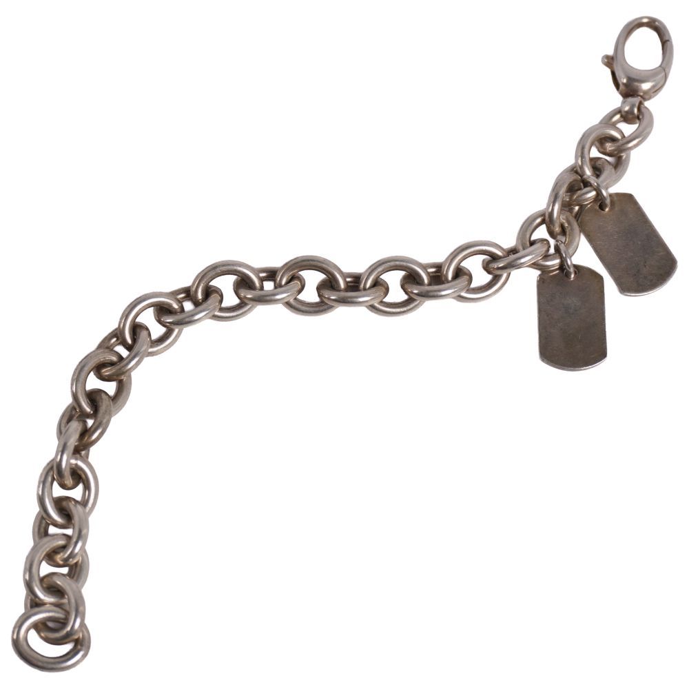Gucci Bracelet Dog Doug Double Tag 925 Sterling Silver — view 4
