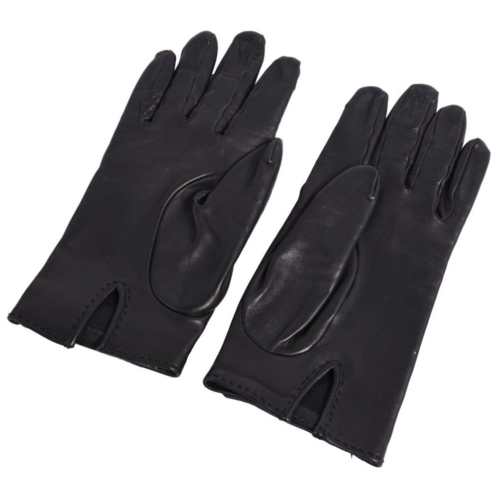 Hermes Gloves Kelly Cadena Padlock Ramle — view 3