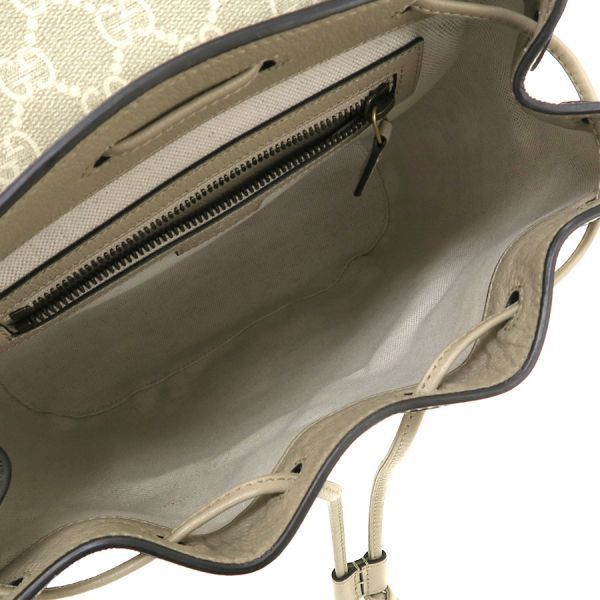 Gucci Interlocking G Backpack Beige — view 2