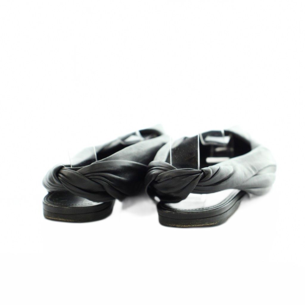 Balenciaga Flat Shoes Pumps Pointed Toe Black 37.5 — view 5