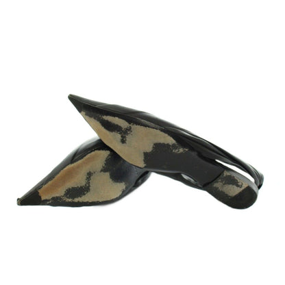 Balenciaga Flat Shoes Pumps Pointed Toe Black 37.5 — view 6