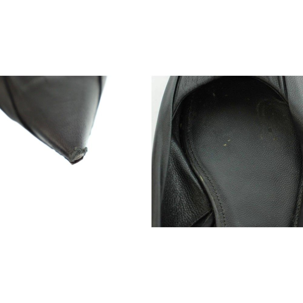 Balenciaga Flat Shoes Pumps Pointed Toe Black 37.5 — view 8