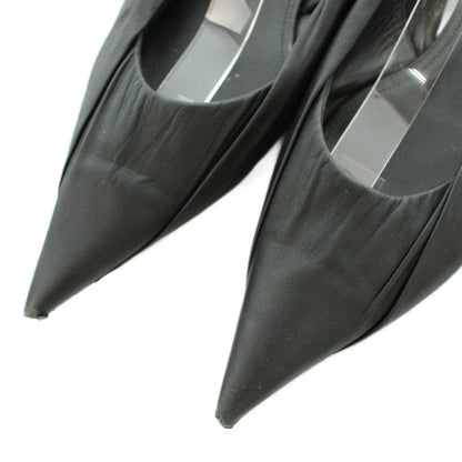 Balenciaga Flat Shoes Pumps Pointed Toe Black 37.5 — view 3