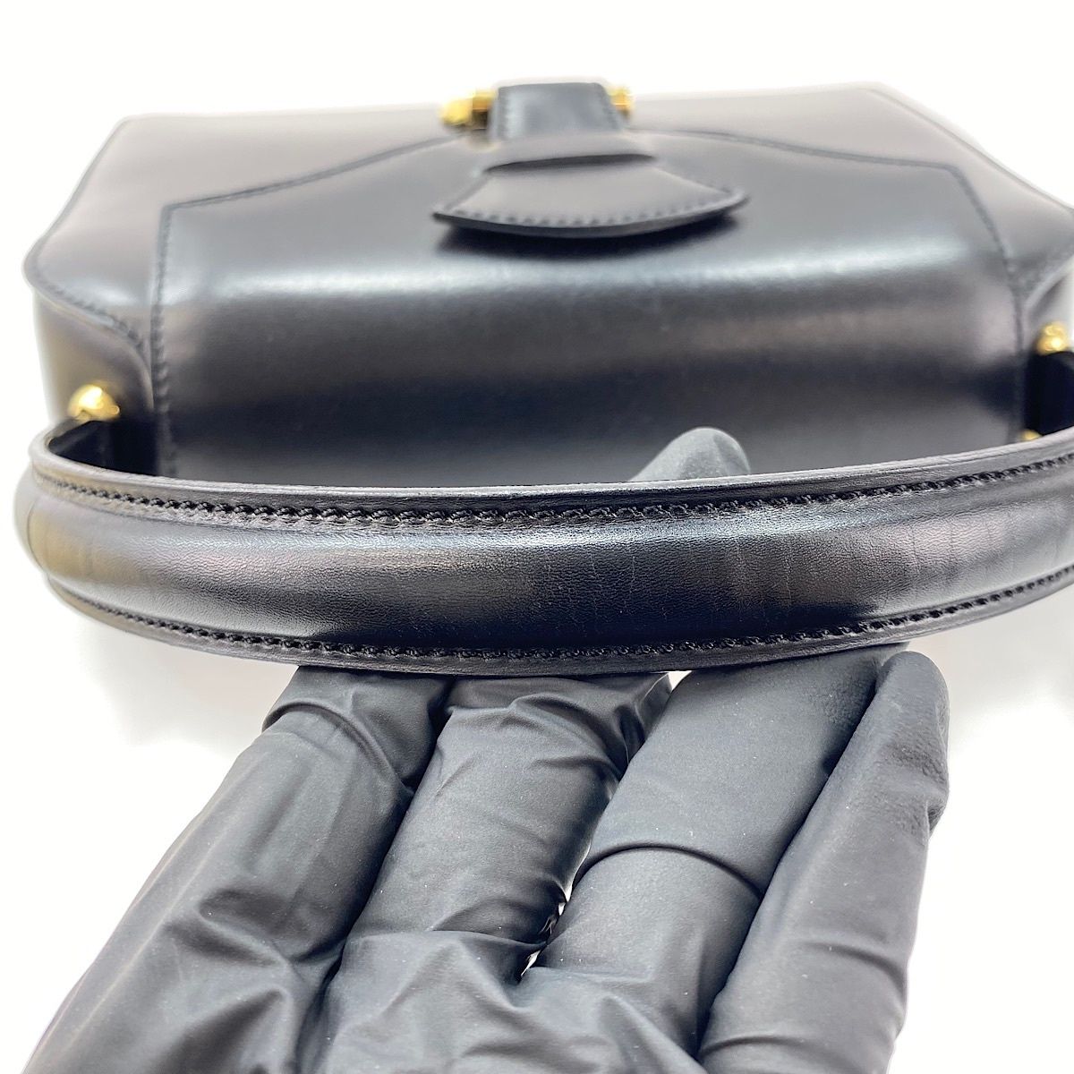 Celine Handbag Ganchini Black — view 8