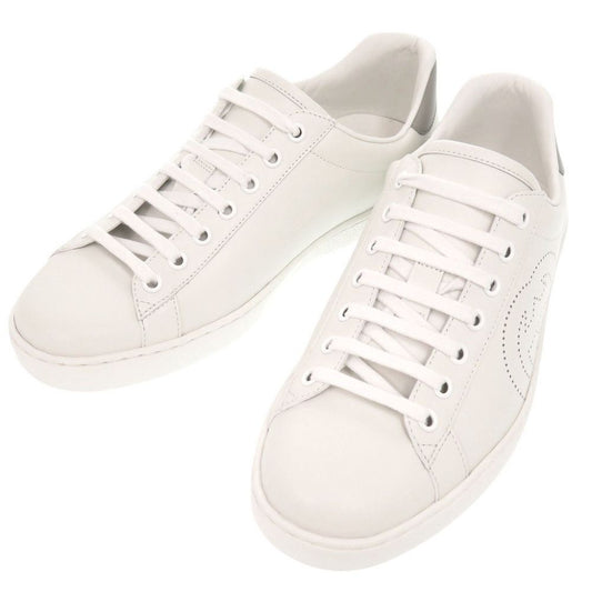 Gucci Ace Interlocking G Leather White Sneakers 6