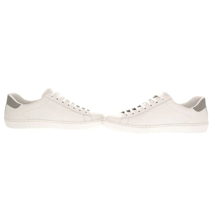 Gucci Ace Interlocking G Leather White Sneakers 6 — view 7