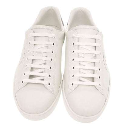 Gucci Ace Interlocking G Leather White Sneakers 6 — view 3
