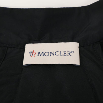 Moncler Black Tind Nylon Trim Wool Cardigan — view 4