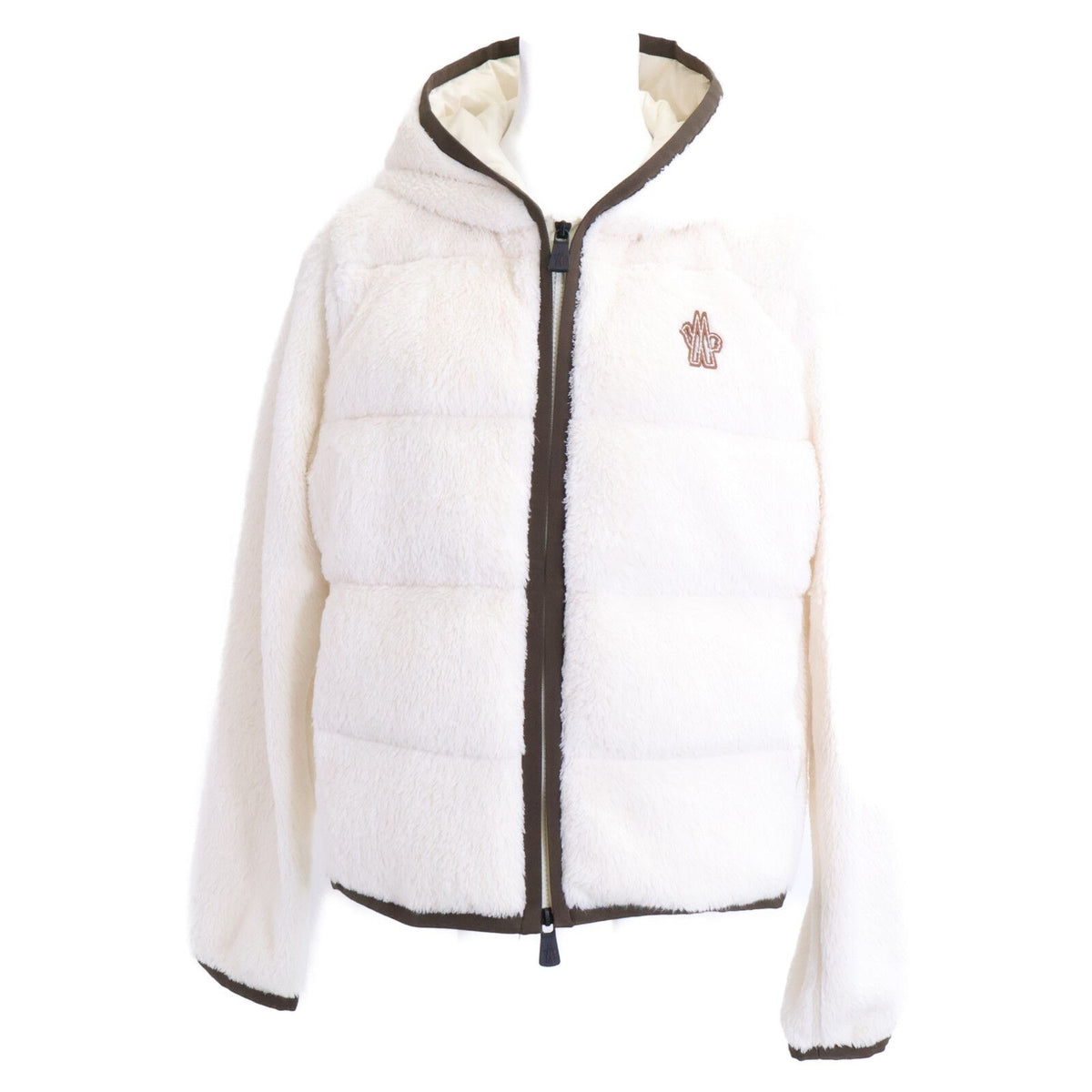 Moncler Grenoble Maglia Cardigan Partly Down Hoodie Fleece Jacket