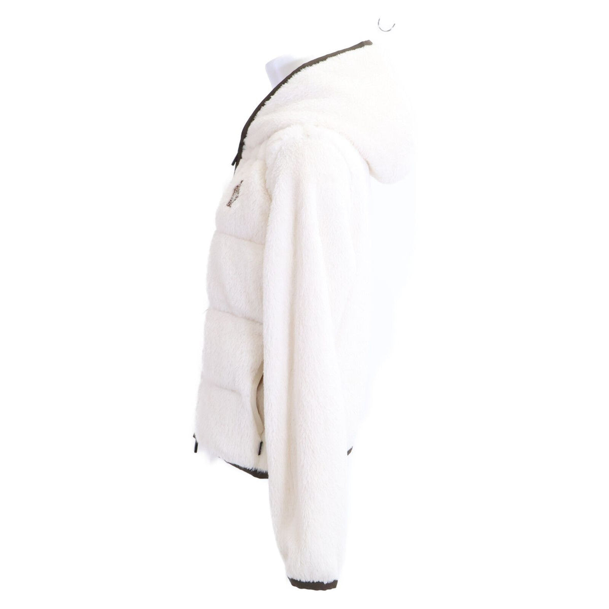 Moncler Grenoble Maglia Cardigan Partly Down Hoodie Fleece Jacket — view 2