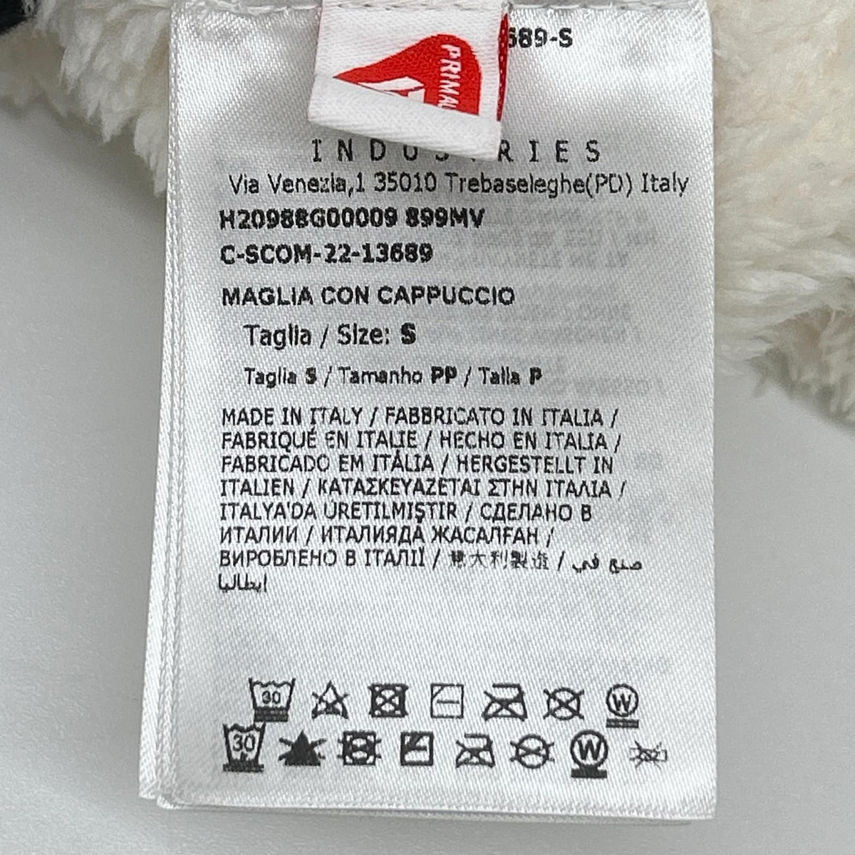 Moncler Maglia Con Cappuccio Fleece — view 4
