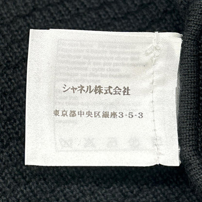 Chanel CC Button Silk Cashmere Knit Cardigan 38 — view 6