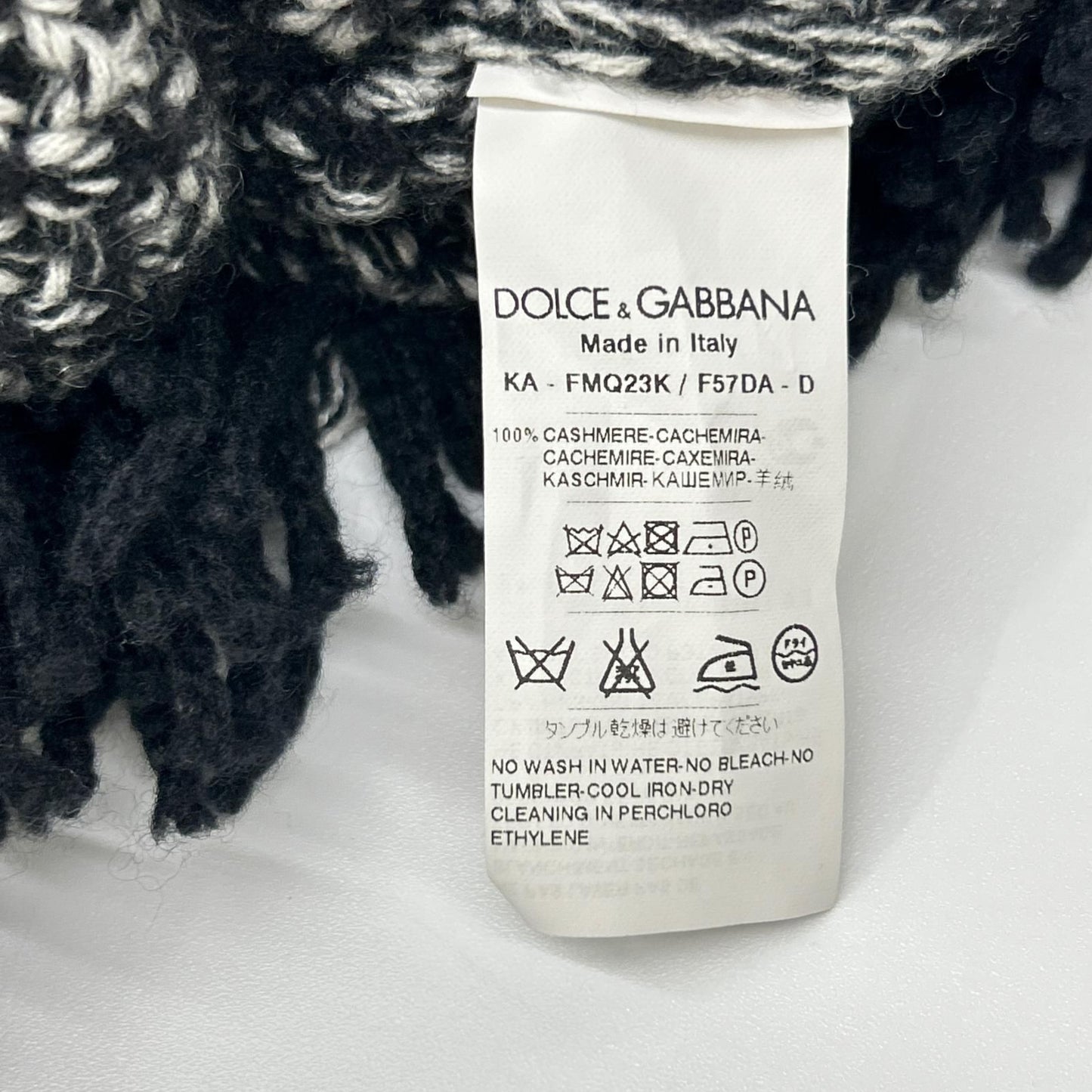 Dolce & Gabbana Cashmere Cape Poncho — view 5