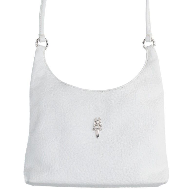 Chrome Hearts Viv Daga Decoration Leather Handbag