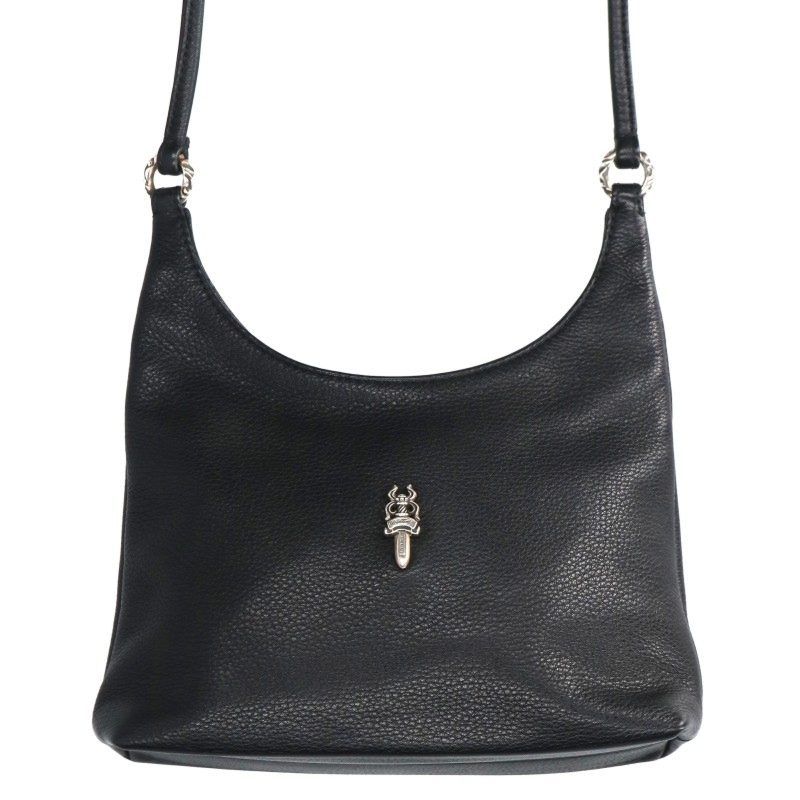 Chrome Hearts Viv Leather Handbag with Dagger