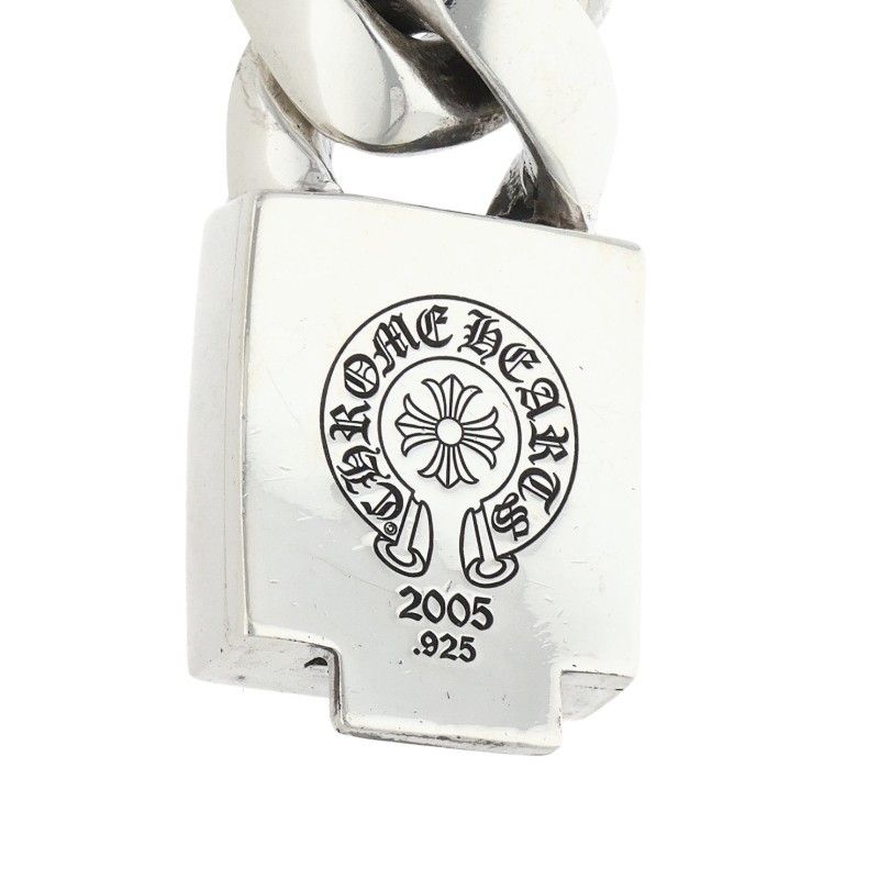 Chrome Hearts BS Large Box ID Classic Silver Bracelet — view 3