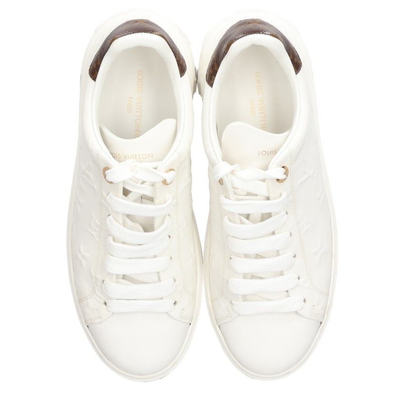 Louis Vuitton Time Out Line Monogram Low-Cut Sneakers — view 4