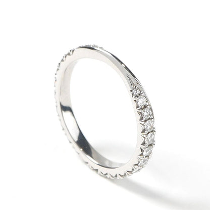 Harry Winston Brilliant Love Band Ring by Silver Wedding Platinum — view 2