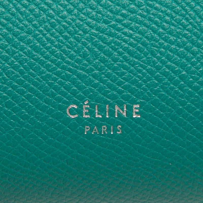 Celine Belt Bag 2-Way Green Leather — view 5