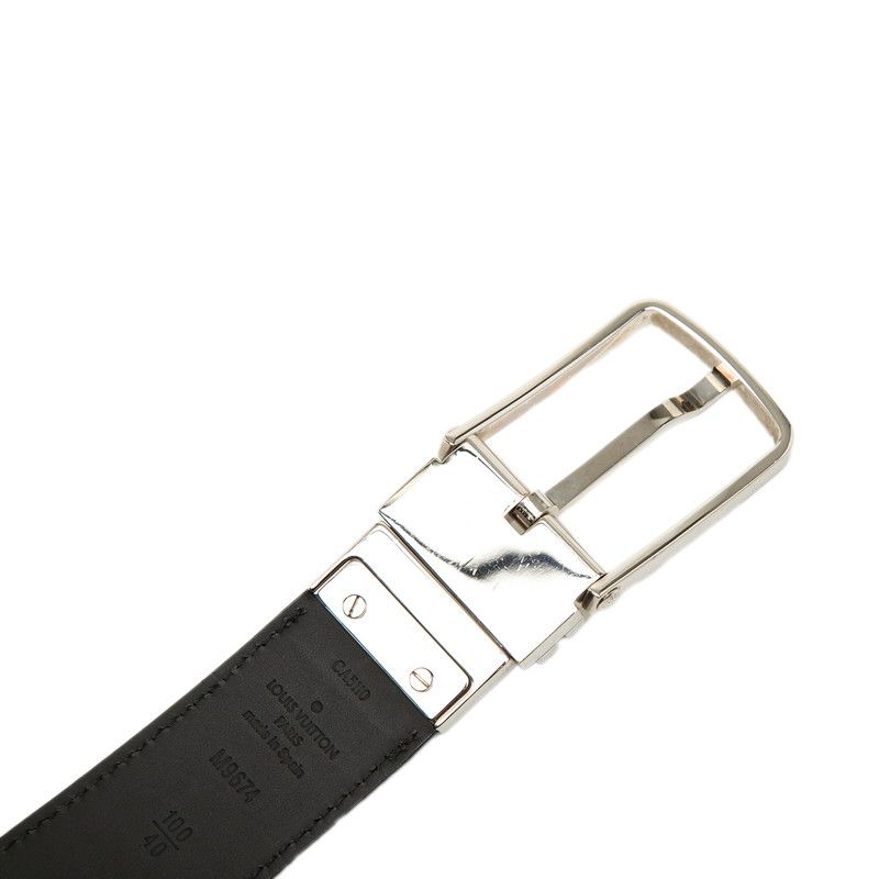 Louis Vuitton Damier Infini Black Leather Belt Size 100 — view 5