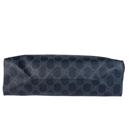 Gucci Vintage GG Plus Gray Black Clutch Gold 156.01.045 — view 3