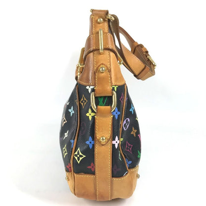 Louis Vuitton Shoulder Bag Greta Monogram Multicolor Canvas Noir Black — view 3
