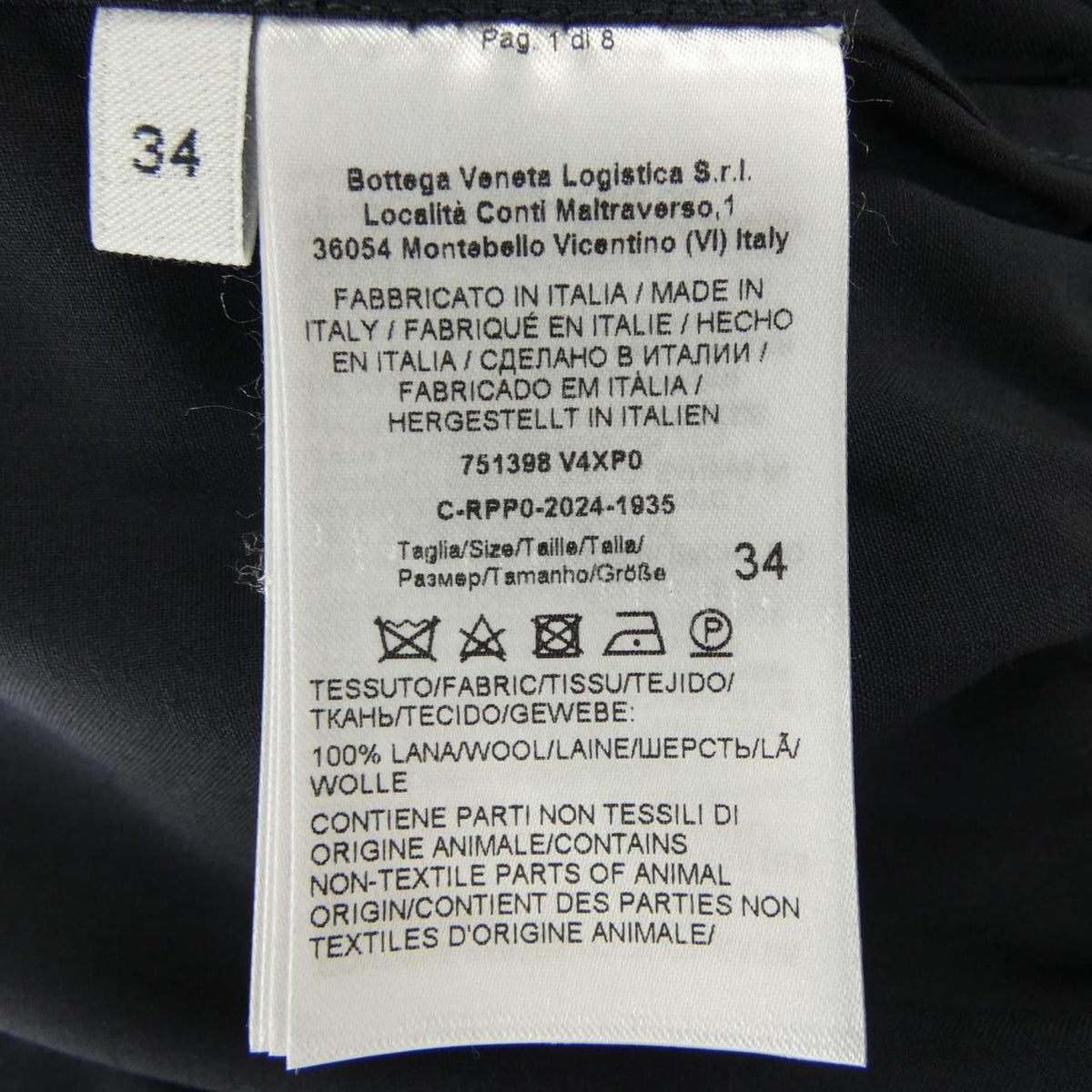 Bottega Veneta Shirt Navy — view 3