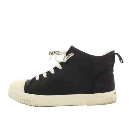 Loewe Sneakers High Cut Canvas Anagram Black 38