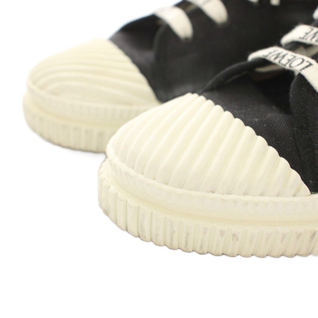 Loewe Sneakers High Cut Canvas Anagram Black 38 — view 3