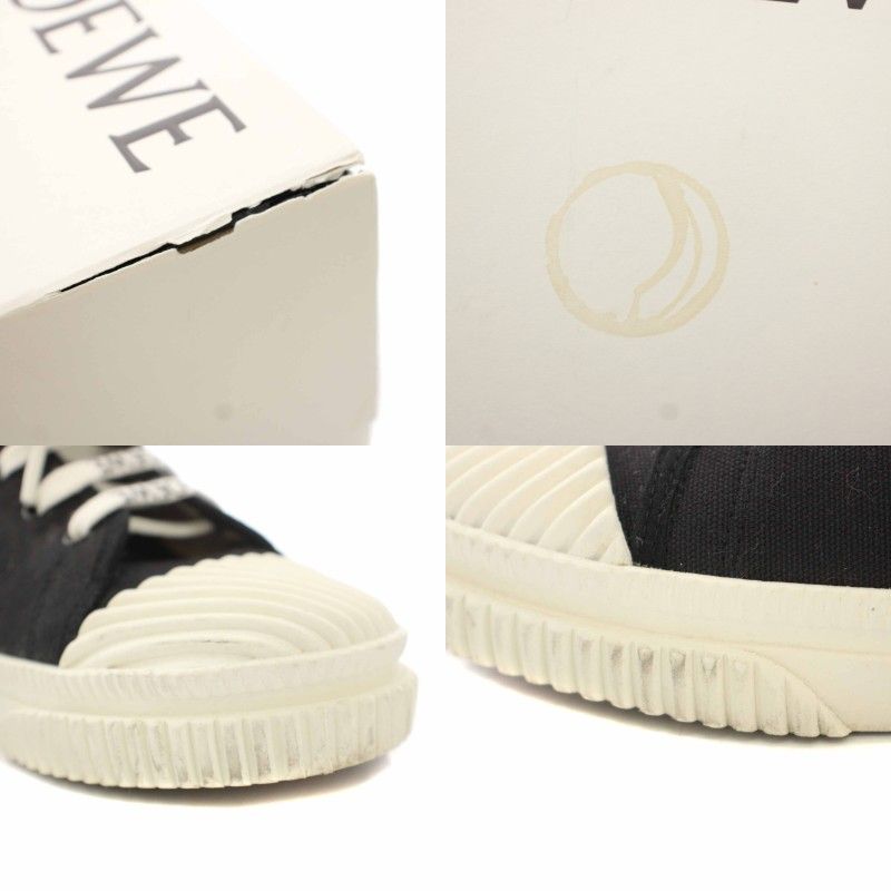 Loewe Sneakers High Cut Canvas Anagram Black 38 — view 8