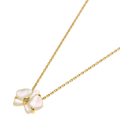 Cartier Carre Diamond Necklace 18K Yellow Gold