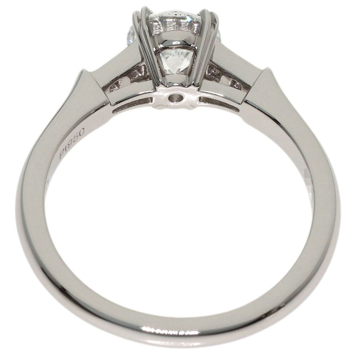 Harry Winston Round Cut Tryst Diamond Ring — view 4