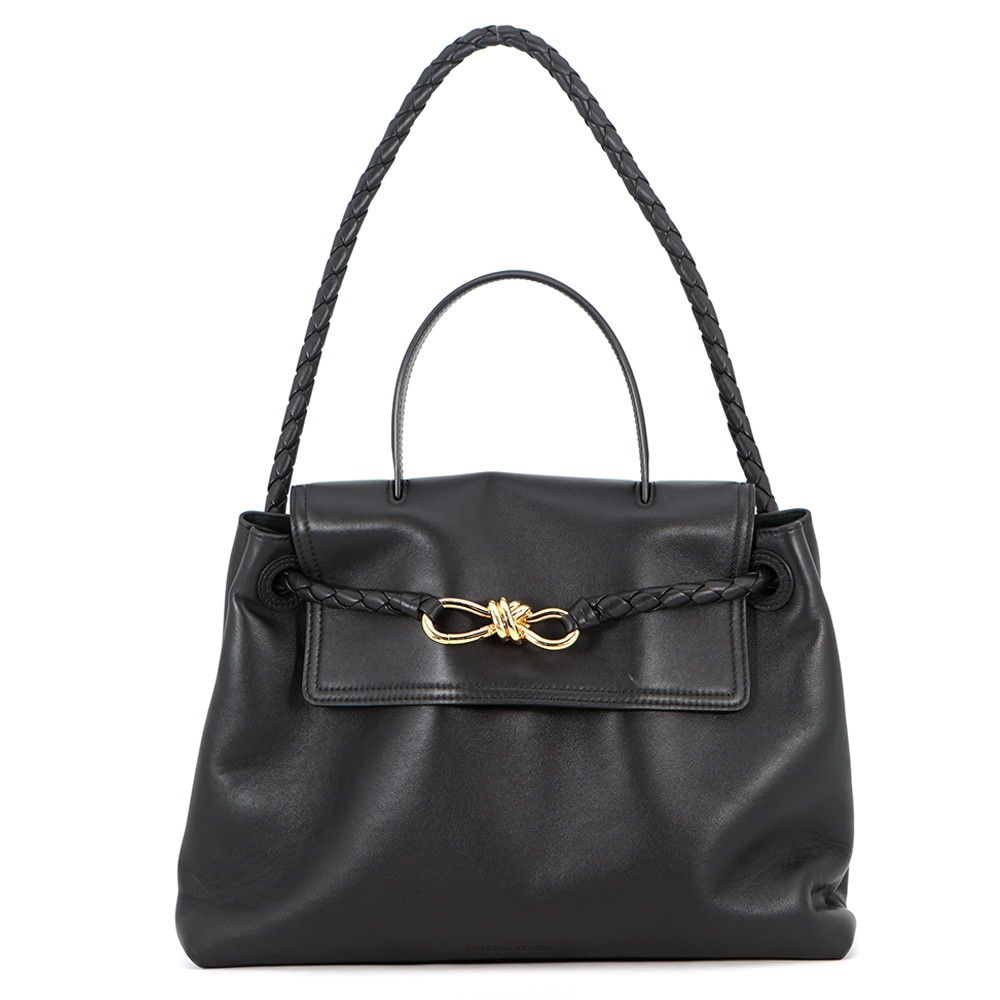 Bottega Veneta Handbag Ciao Leather Black