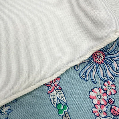 Hermes Scarf Carre 90 Brides de Gala en Fleurs White — view 4