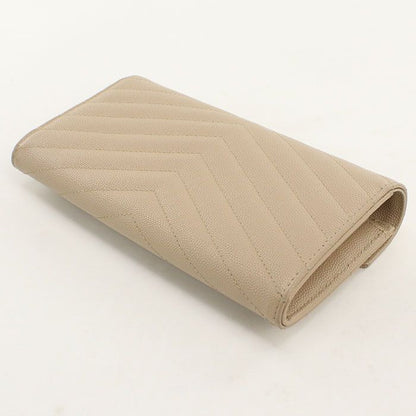 Saint Laurent Large Flap Wallet Cassandra Bifold Leather — view 2