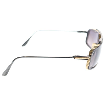 Chrome Hearts Eader Double Bridge Flare Anni Temple Sunglasses Gold Black — view 3