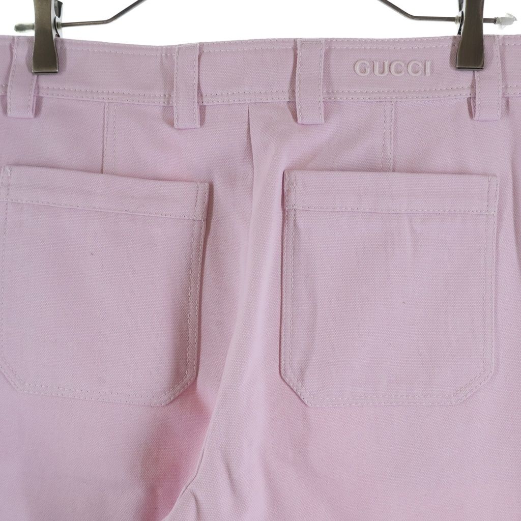Gucci Cotton Cargo Pants Pink 40 — view 4