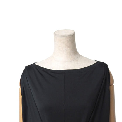 Saint Laurent Dress 36 Sleeveless Belted Draped Midi — view 3