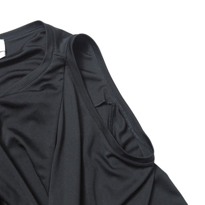 Saint Laurent Dress 36 Sleeveless Belted Draped Midi — view 5