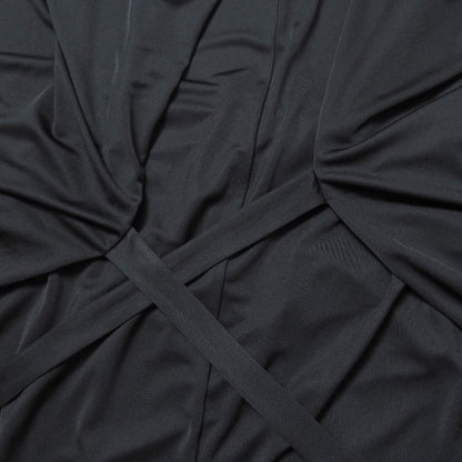 Saint Laurent Dress 36 Sleeveless Belted Draped Midi — view 4