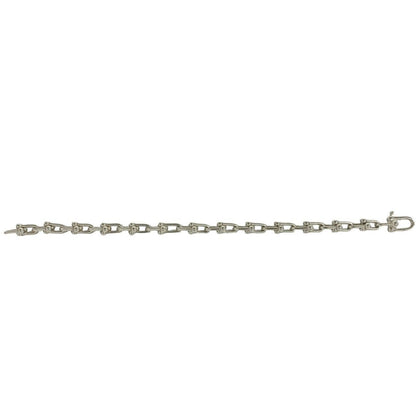 Tiffany & Co HardWear Small Link Bracelet 28 Pieces 925 Sterling Silver Chain Bangle — view 6
