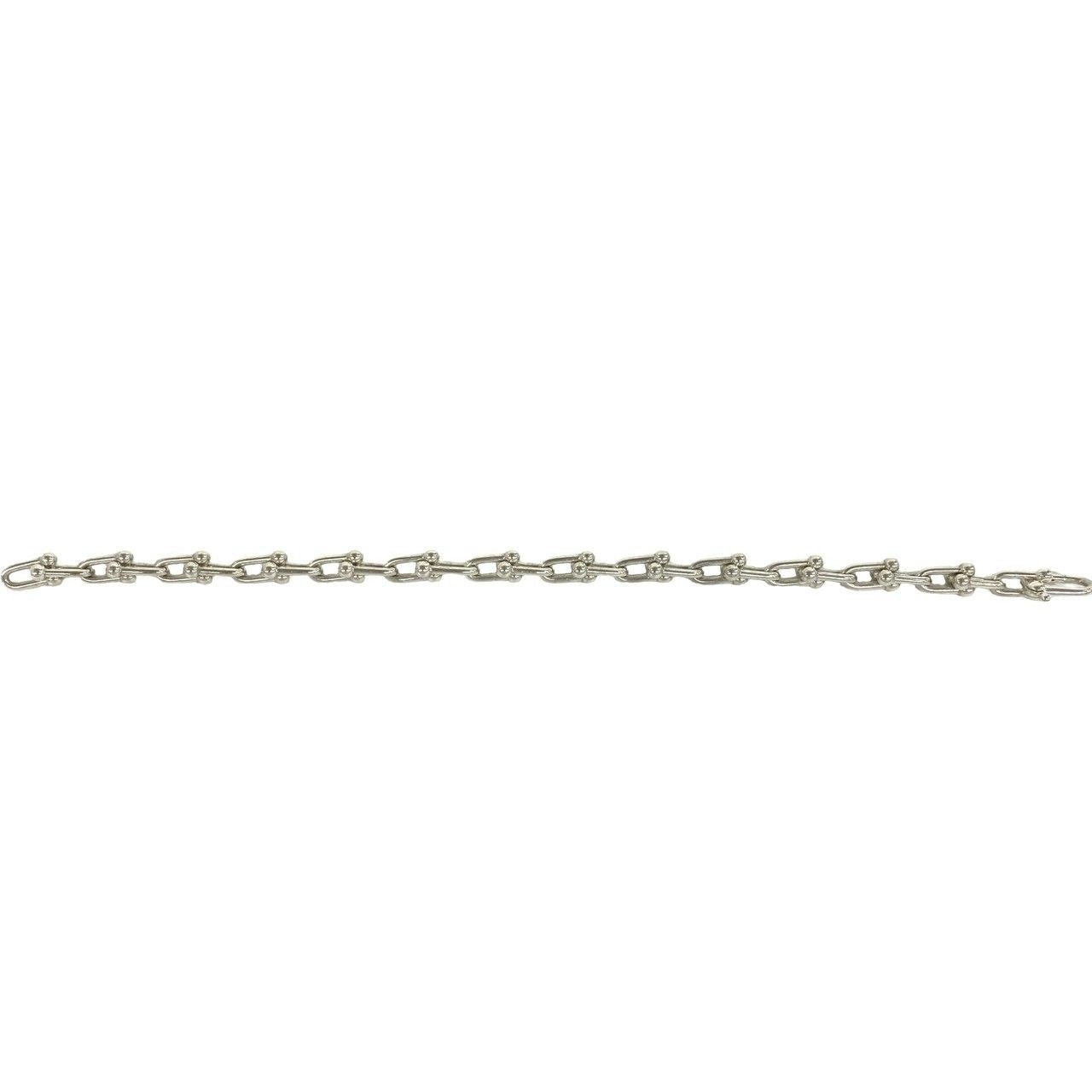 Tiffany & Co HardWear Small Link Bracelet 28 Pieces 925 Sterling Silver Chain Bangle — view 5