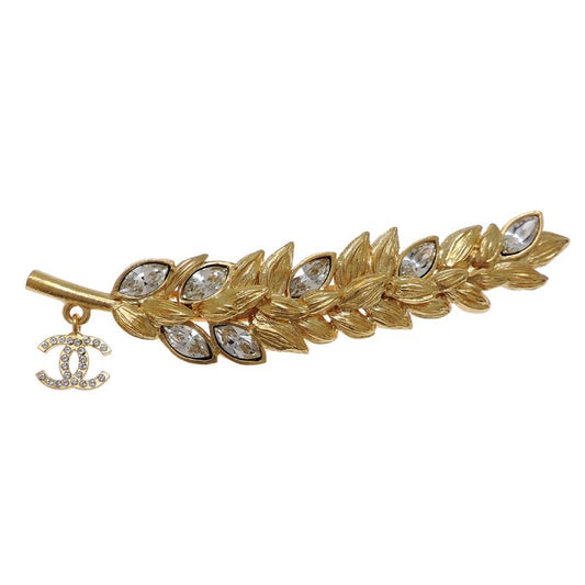 Chanel Brooch Beige