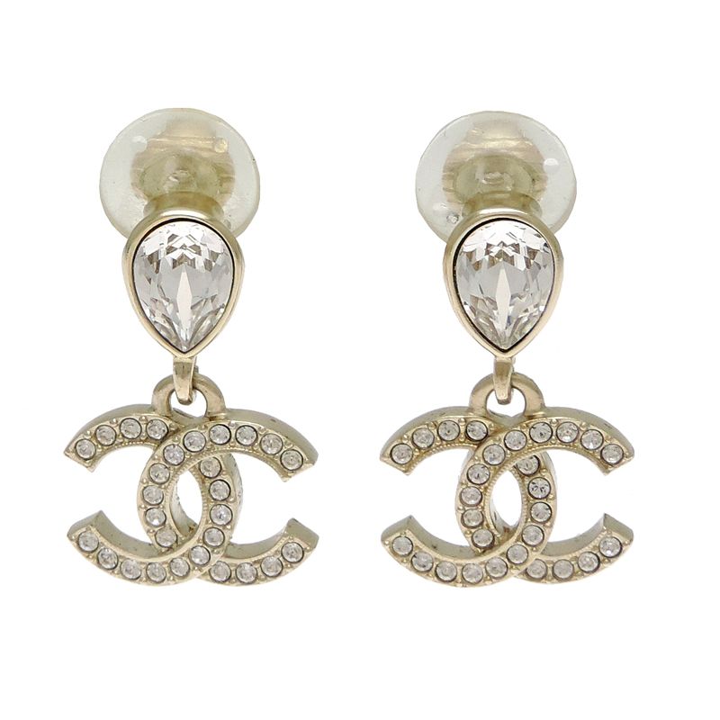 Chanel Earrings Beige