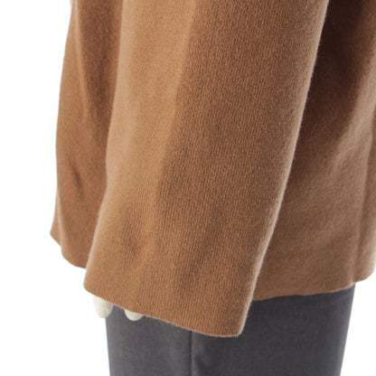 Loewe Cashmere Oversized Hood Knit Hoodie Pullover Top Natural Brown Gray — view 7