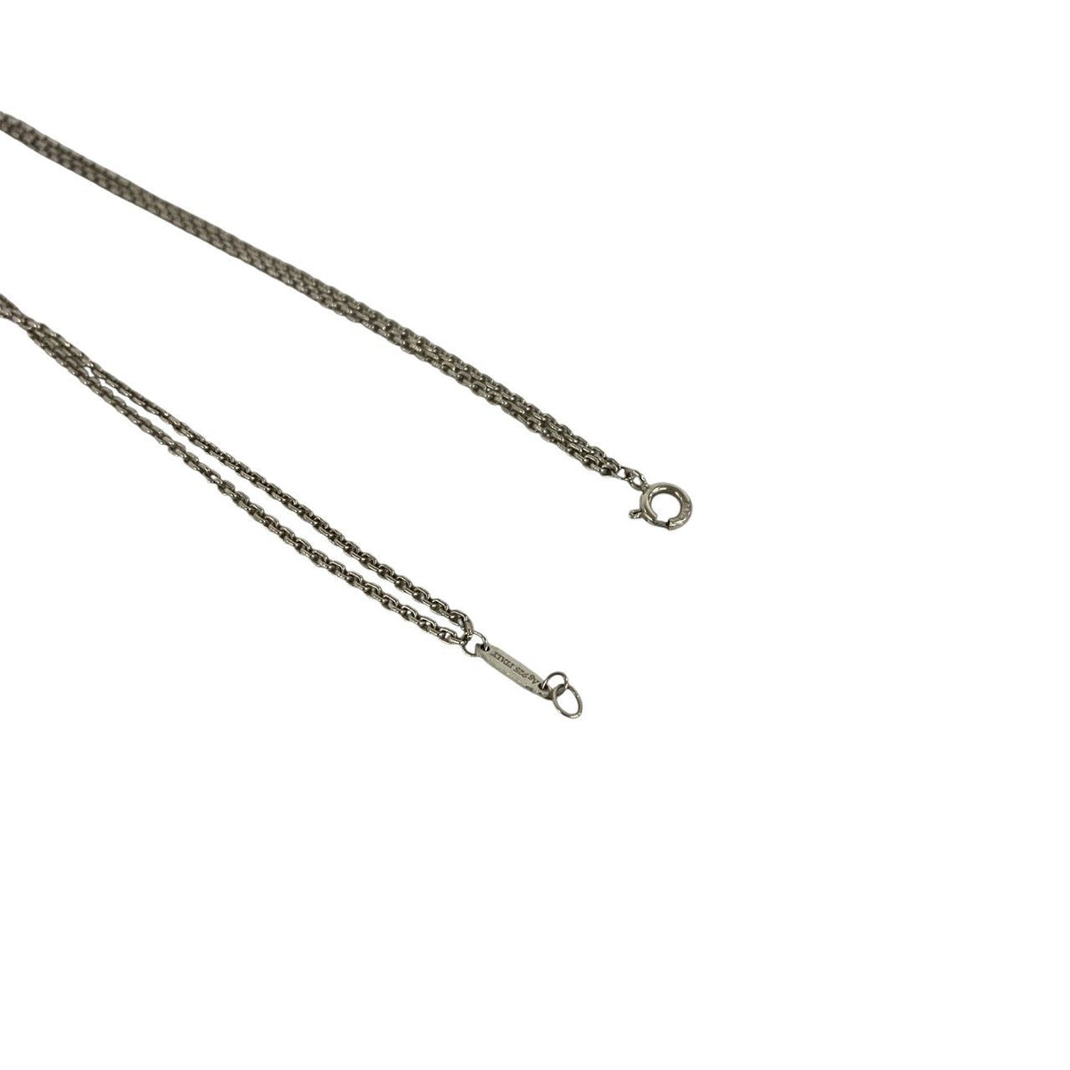 Tiffany & Co HardWear Double Link Necklace 925 Sterling Silver Pendant Choker — view 4