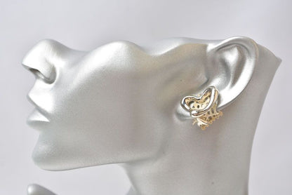 Tiffany & Co Elsa Peretti Open Heart Earrings Silver — view 6