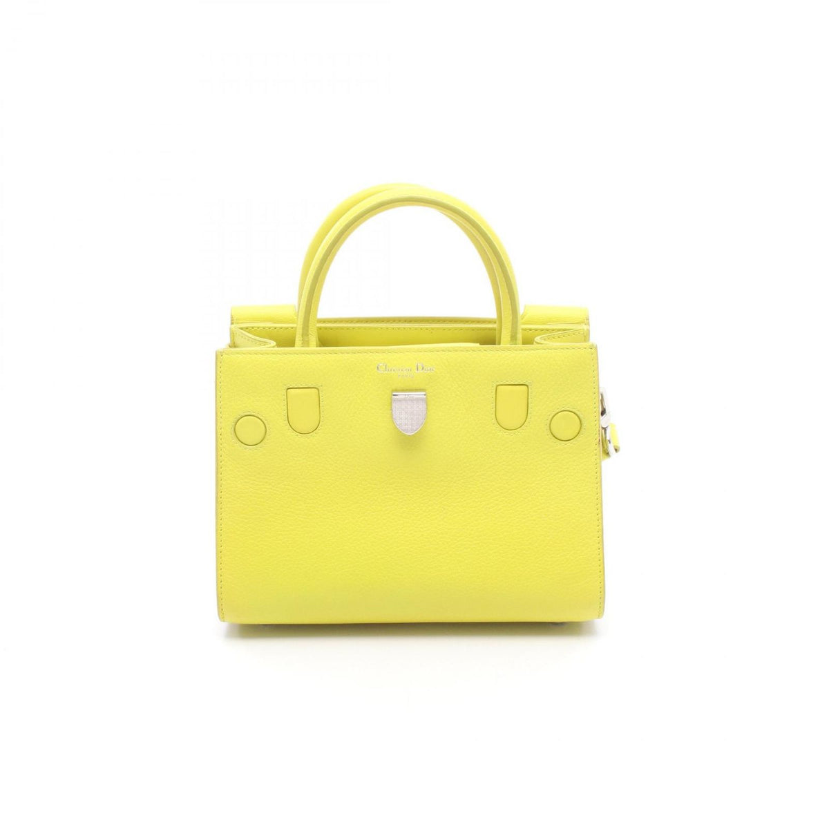 Dior Handbag Ever 2-Way Yellow Leather Mini — view 7